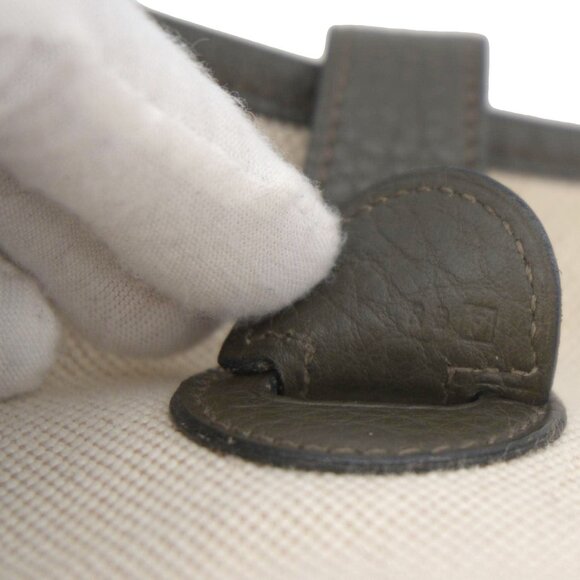 Hermes  Evelyne PM Canvas Shoulder Bag Bicolor - Picture 12 of 12